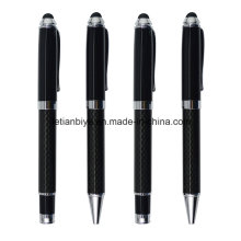 Stylus металла углеродного волокна ручка для рекламы (ЛТ-Y123)